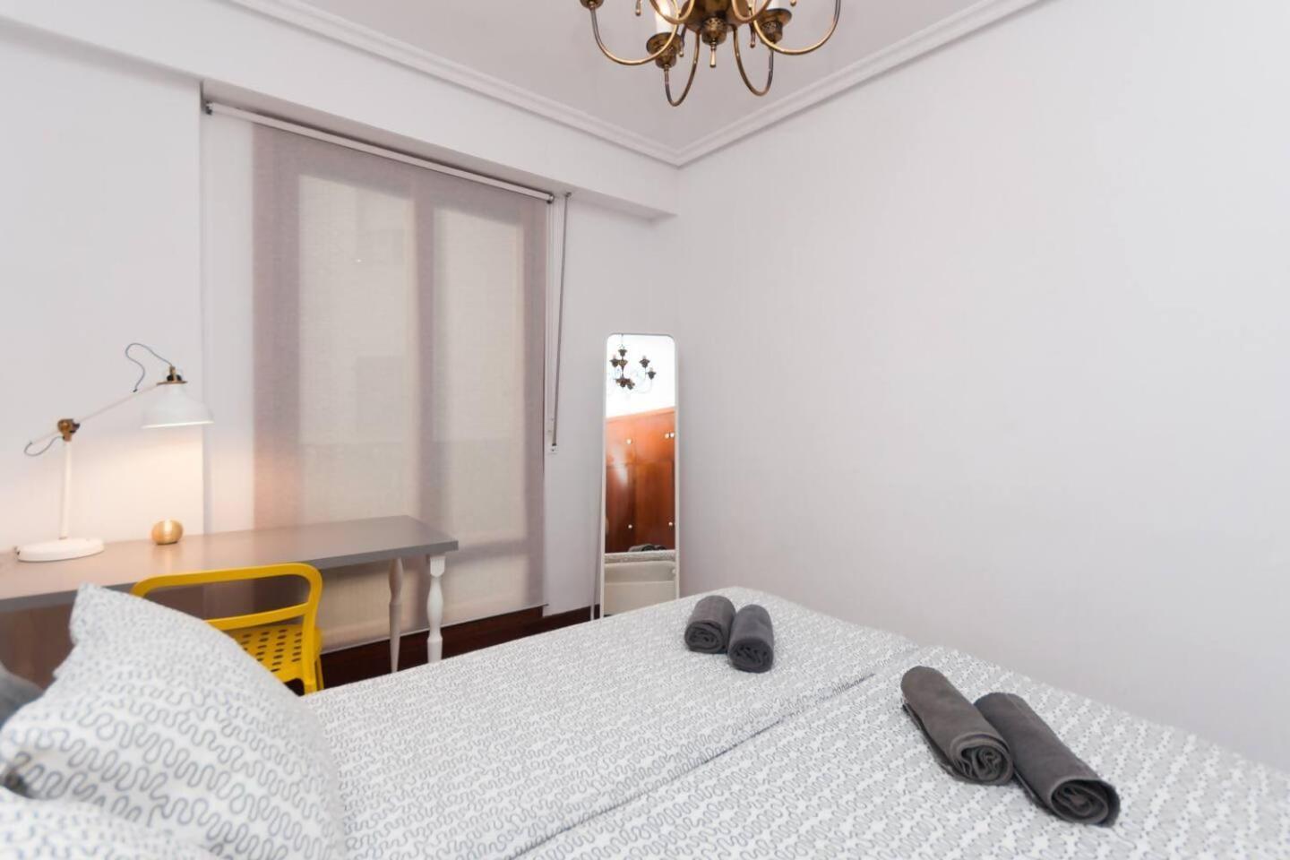 Apartamento Con Parking Privado Cerca De Zurriola 圣塞瓦斯蒂安 外观 照片